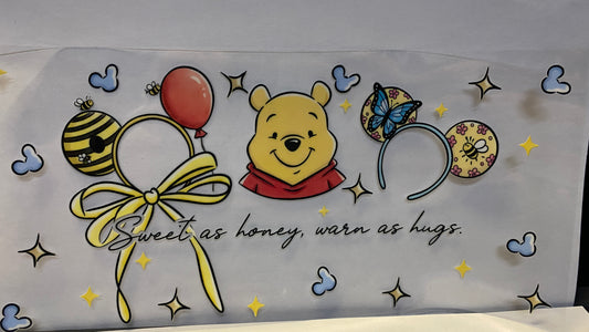 Whinny Pooh Sweet As Honey, Warm as Hugs CUP WRAP