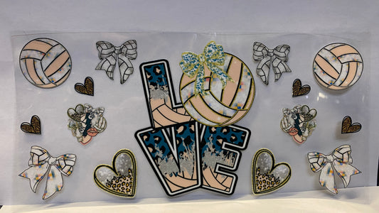 Volleyball LOVE CUP WRAP
