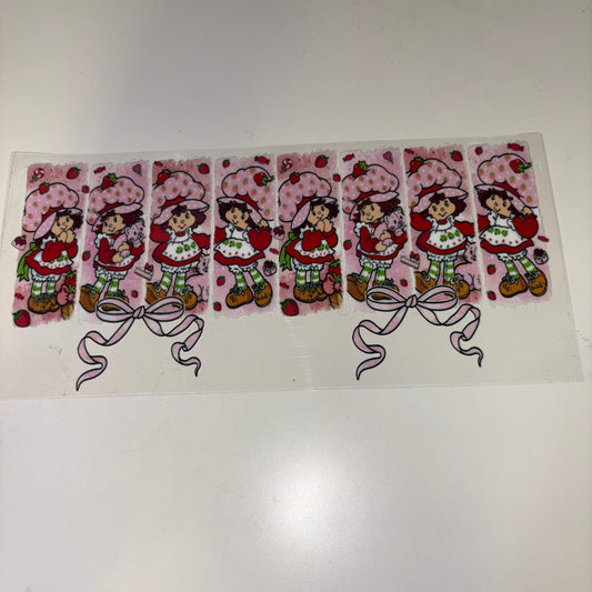 STRAWBERRY SHORTCAKE UV CUP WRAP