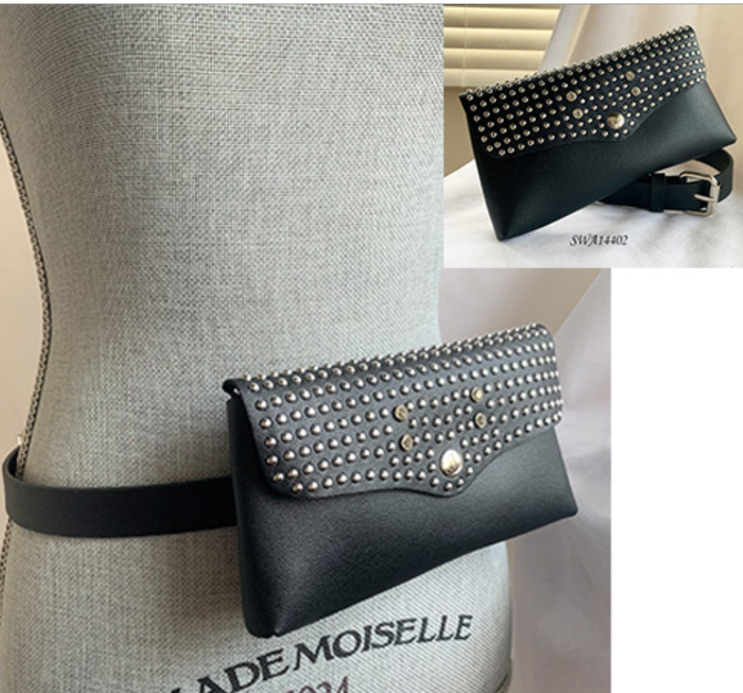 Phone Case Belt Bag Studded