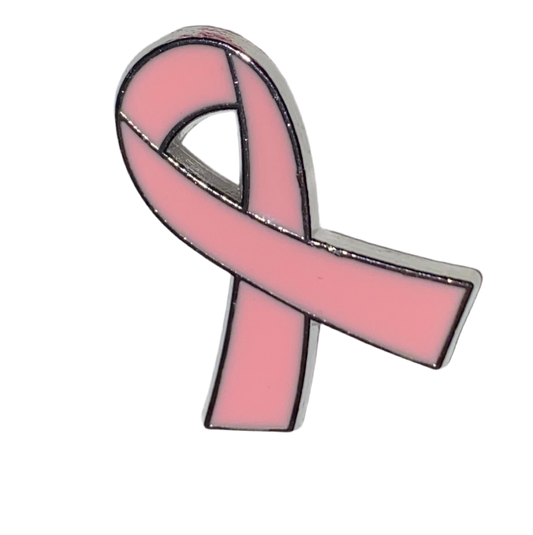 Pink Ribbon Breast Cancer Awareness Pin