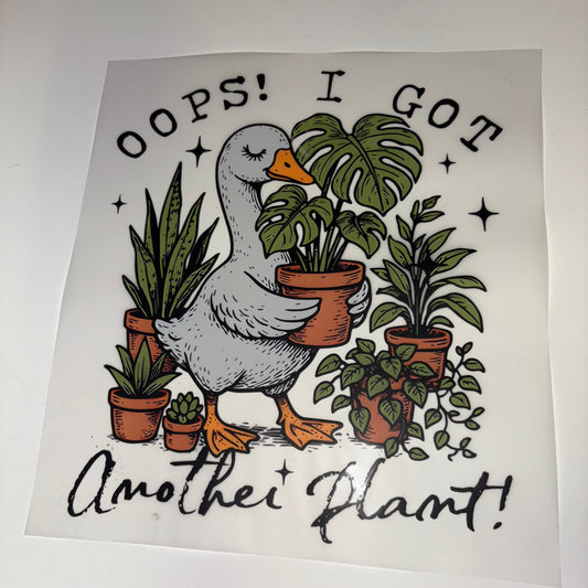GARDEN | Gardening Opps I got a Plant SHIRT TRANSFER