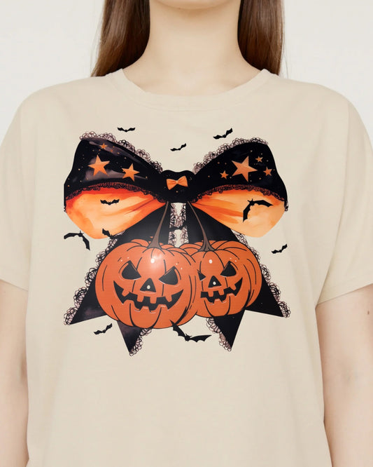 HALLOWEEN | Pumpkin Bow SHIRT TRANSFER