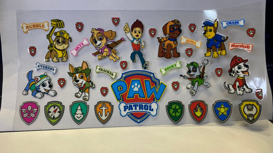 PAW PATROL CUP WRAP