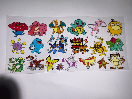 Pokémon CUP WRAPS DIY