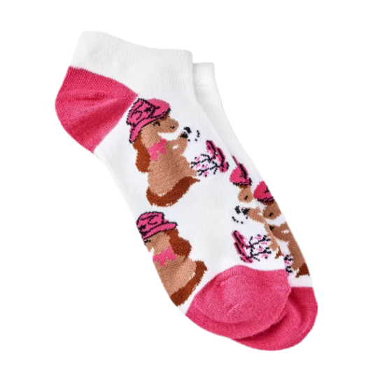 Pink Horse Socks