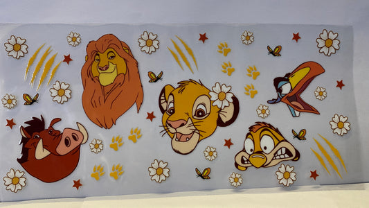 Lion King CUP WRAP