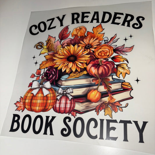 READING FALL Cozy Readers SHIRT TRANSFER
