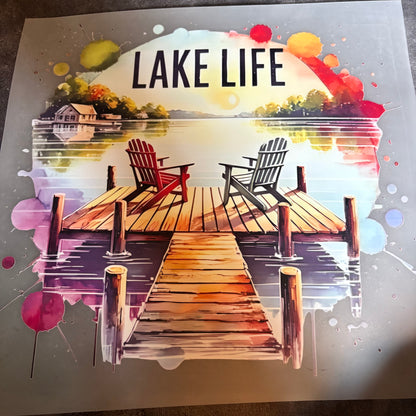 Lake Life Shirt Transfer