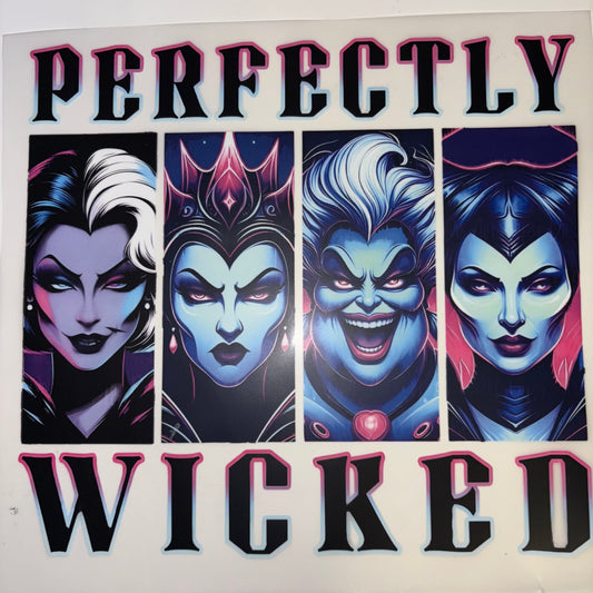 Perfectly Wicked SHIRT TRANSFER