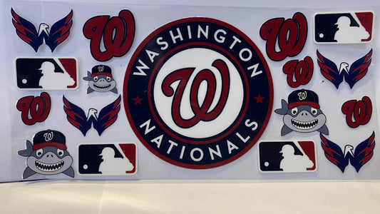Washington Nationals Baseball CUP WRAP