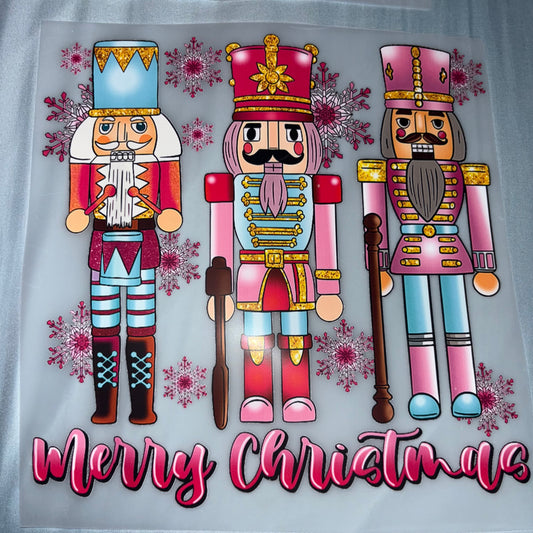 CHRISTMAS | Pink Nutcracker SHIRT TRANSFER