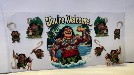 Your'e Welcome Mauimoana CUP WRAP