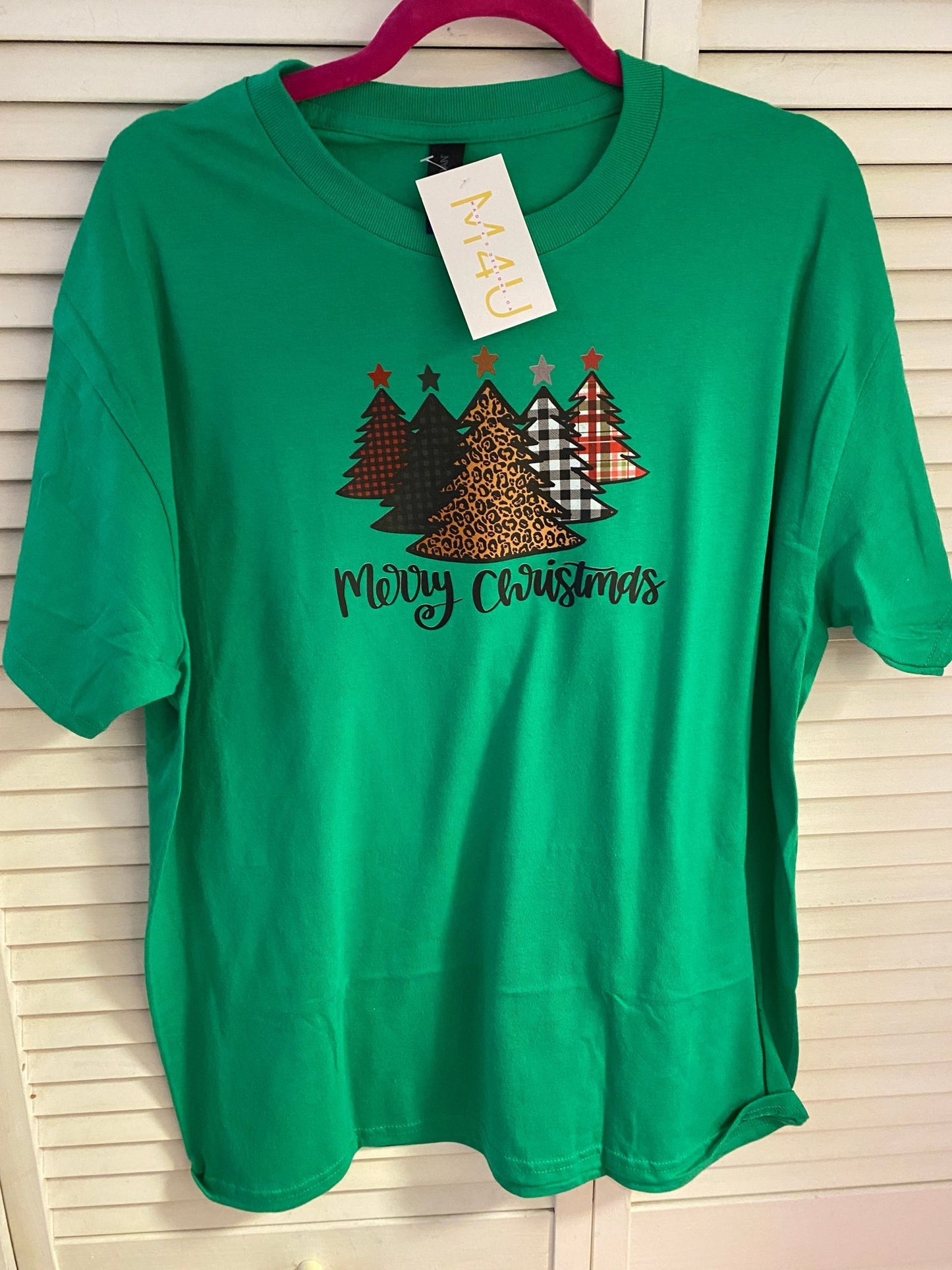 Merry Christmas Tree Graphic Tee