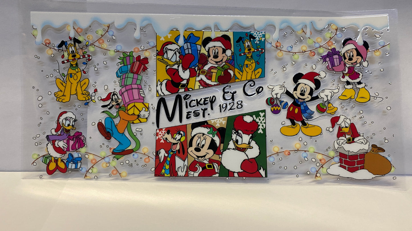 Mickey & Co Christmas CUP WRAP