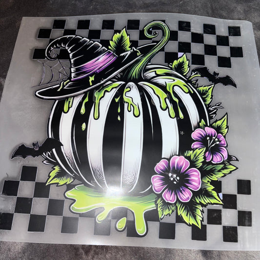 HALLOWEEN | Witch Pumpkin Shirt Transfer