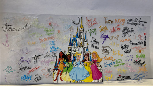 Disney Princess Castle CUP WRAP