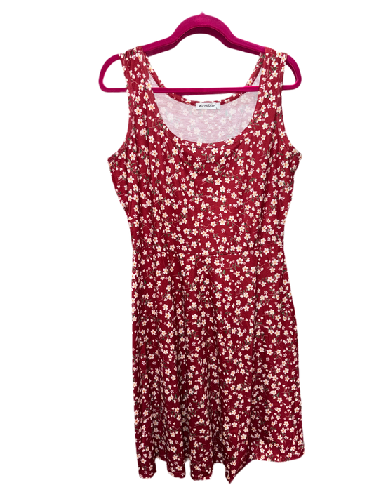 FINAL SALE Red Floral Sunny Days Dress
