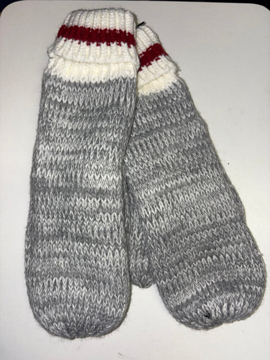 Sock Monkey Winter Mittens