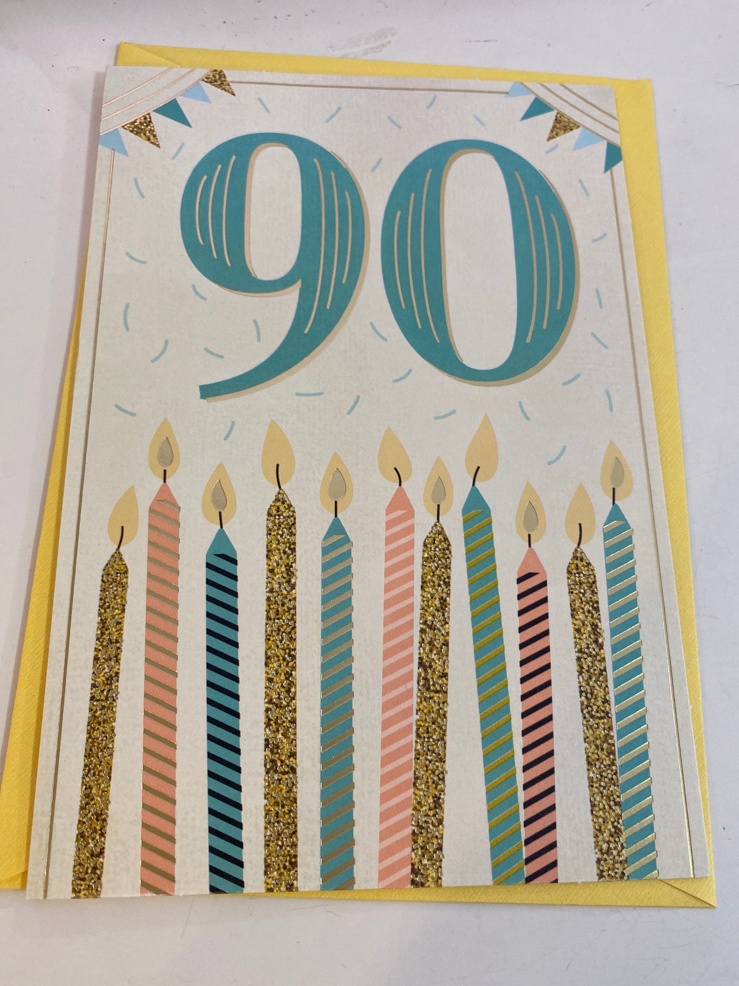 Carte de voeux pour le 90e anniversaire