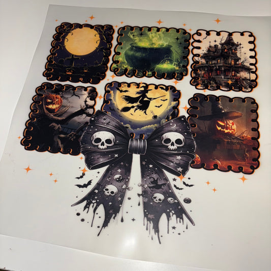 HALLOWEEN | SPOOKY BOW SHIRT TRANSFER