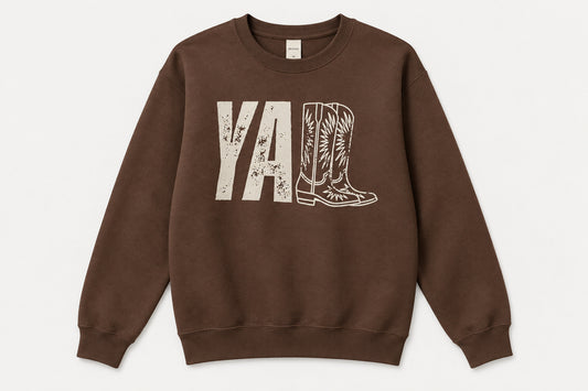 Yall Country Crewneck Sweatshirt