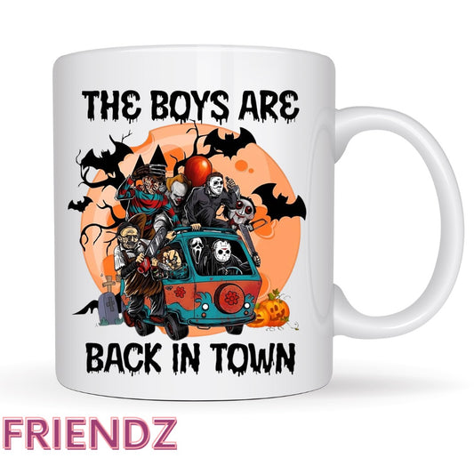 The Boys are Back In Town Halloween Mug