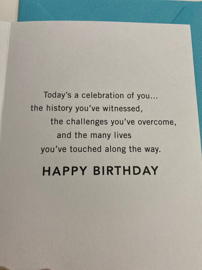 75th Birthday Greeting Card