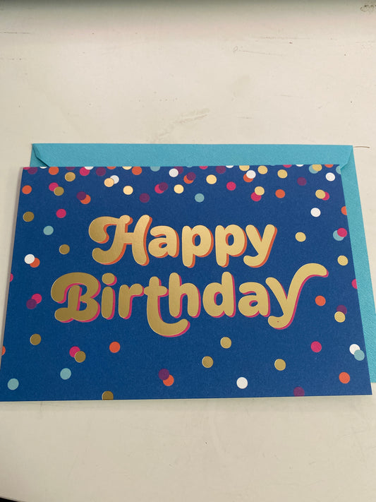 Happy Birthday Greeting Card