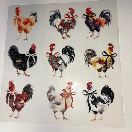 FARM | Chicken n Bows SHIRT TRANSFER