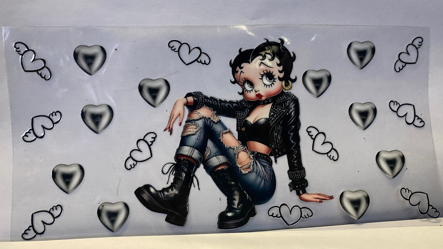 Betty Boop Rocker CUP WRAP