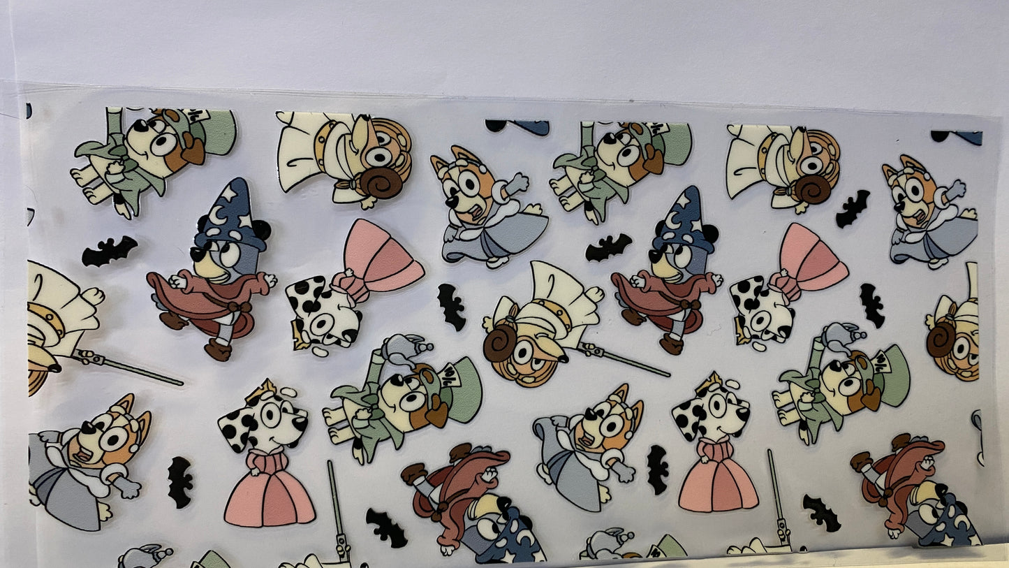 Bluey Princess CUP WRAP