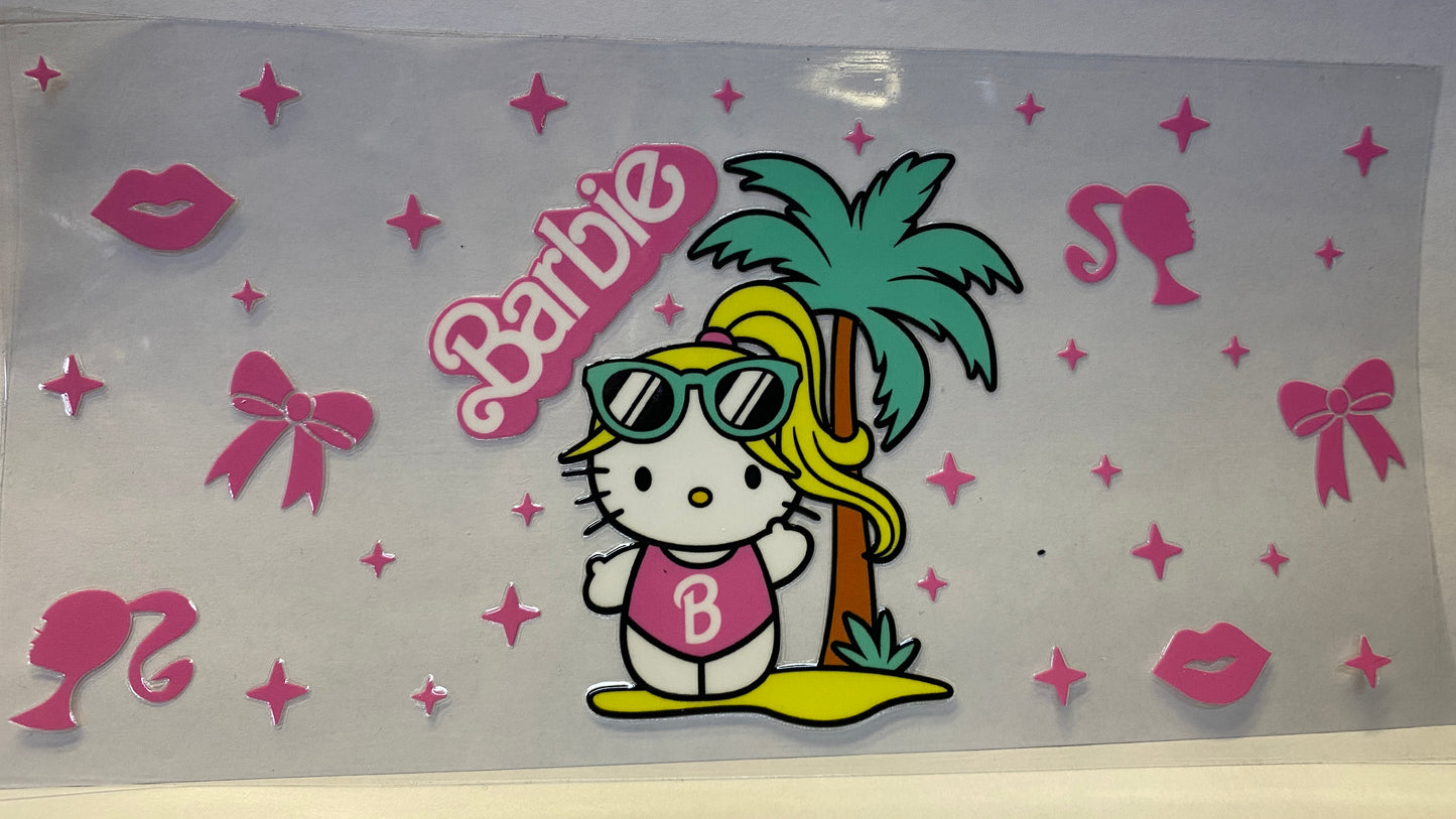 Hello Kitty Beach Barbie CUP WRAP