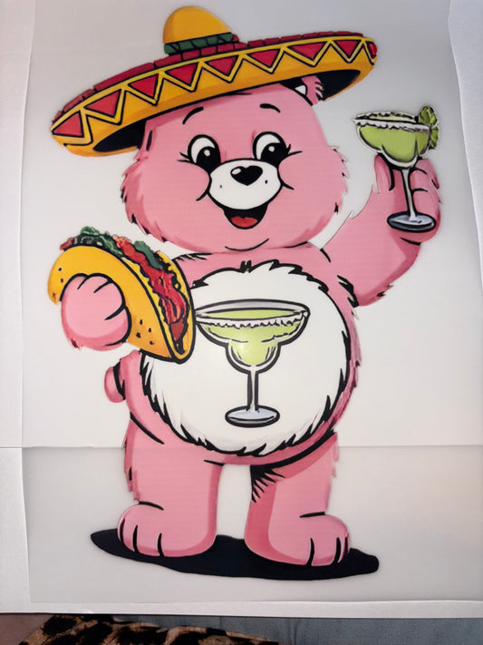 Taco Tuesday Bear Shirt Transfer