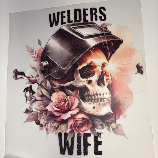 Welders Wife SHIRT TRANSFER