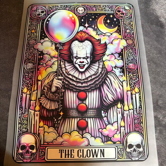 TAROT| The Clown Shirt Transfer