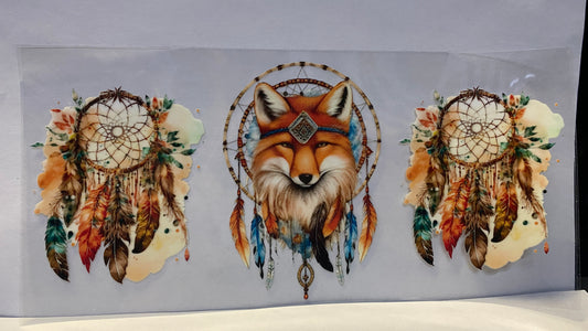 Spirit Fox Dream Catcher CUP WRAP