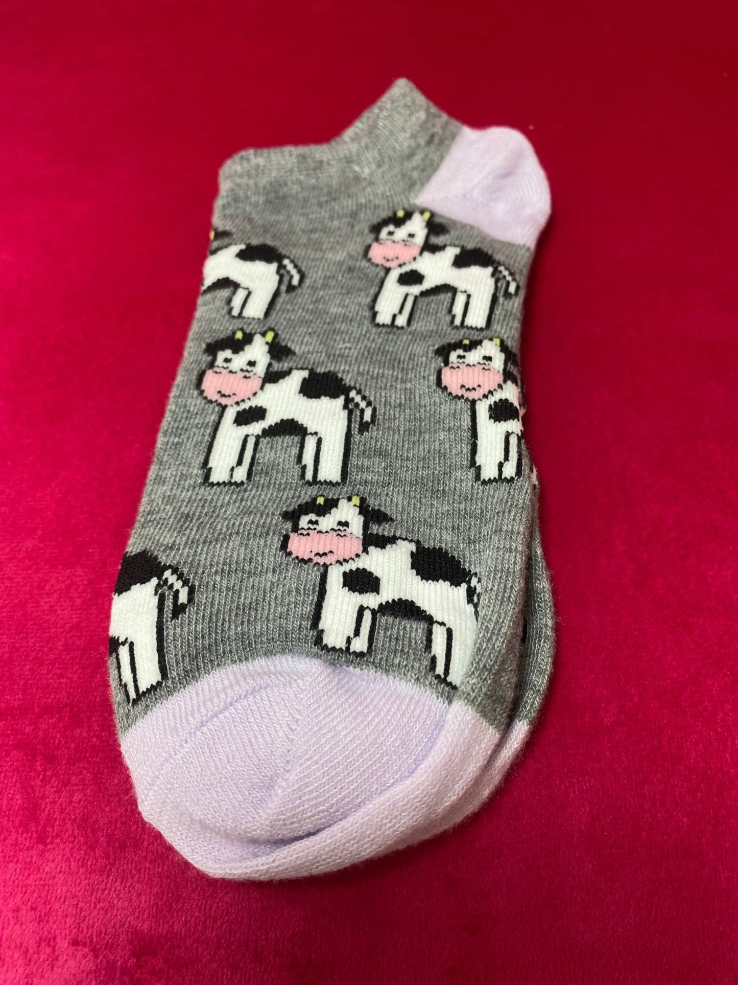 Chaussettes cheville vache