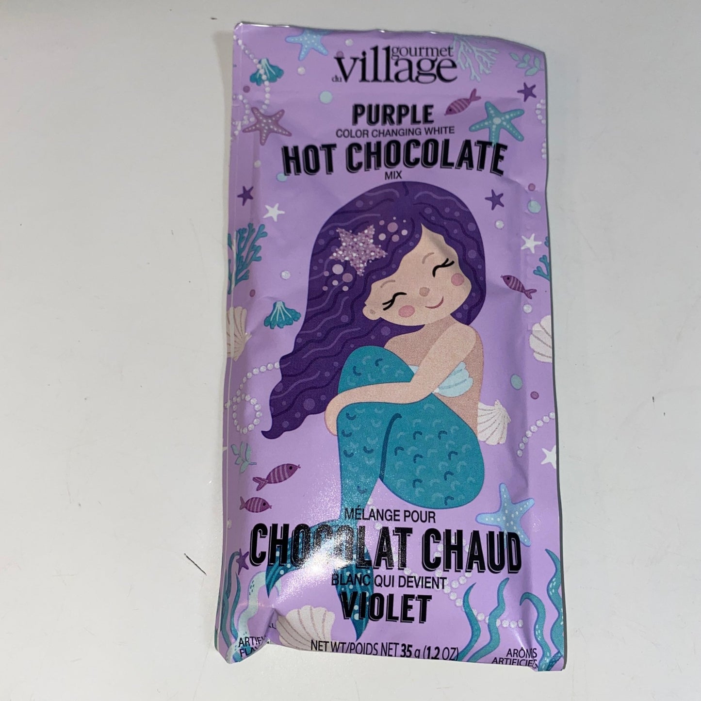 Mermaid Purple Hot Chocolate Color Changing