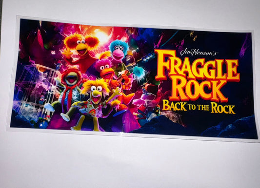 Fraggle Rock Back to the Rock CUP WRAP DIY