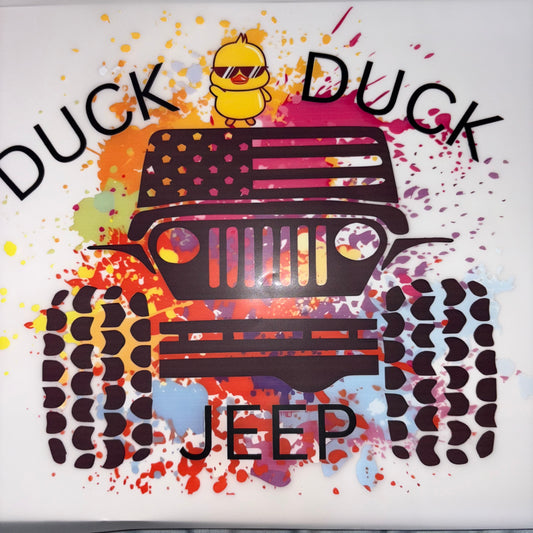 Duck Duck Jeep Shirt Transfer