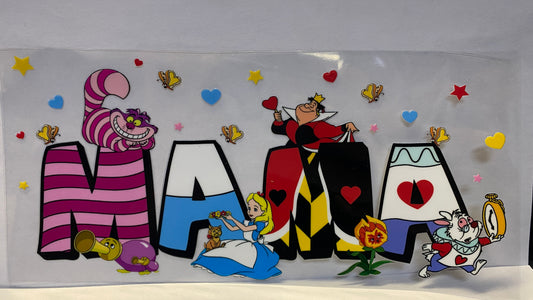 Alice in Wonderland MAMA CUP WRAP