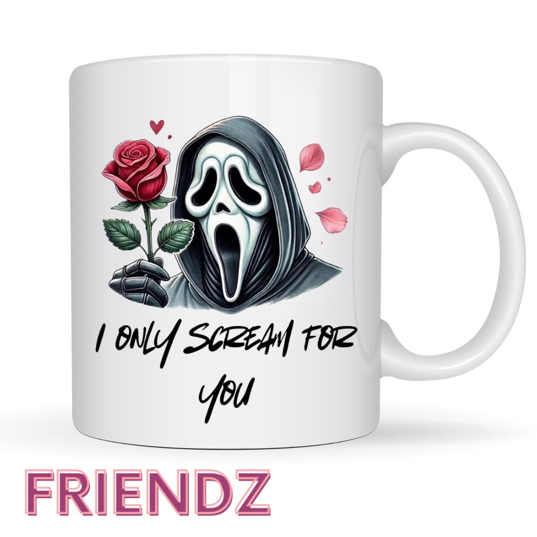 I’d Scream for You Valentine Mug