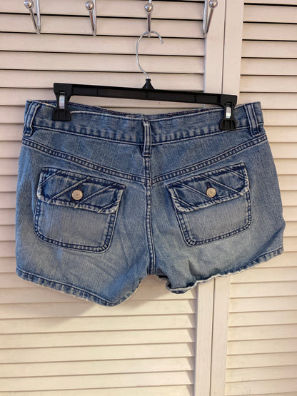 Old Navy Ultra Low Waist Jean Shorts Size 6