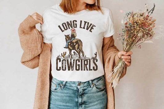 Long Live Cowgirls Graphic Tee 