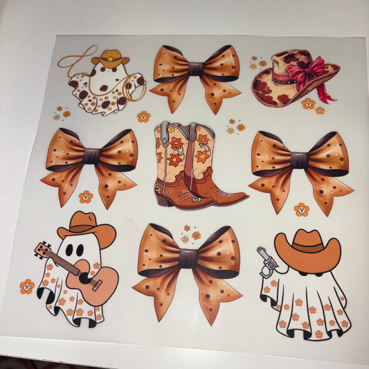 HALLOWEEN | Western Ghosts SHIRT TRANSFERS