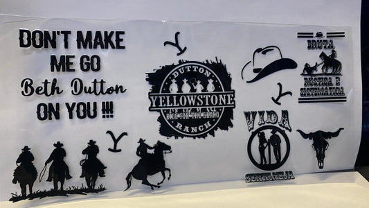 YELLOWSTONE CUP WRAP