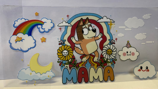 Mama Bluey CUP WRAP