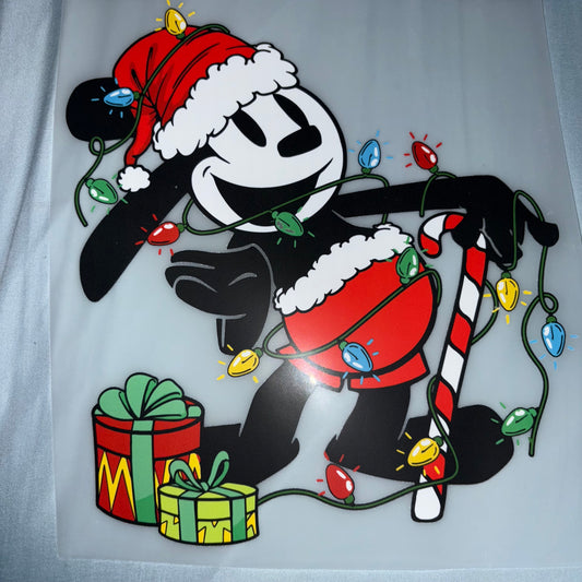 CHRISTMAS | Mickeys Santa SHIRT TRANSFER