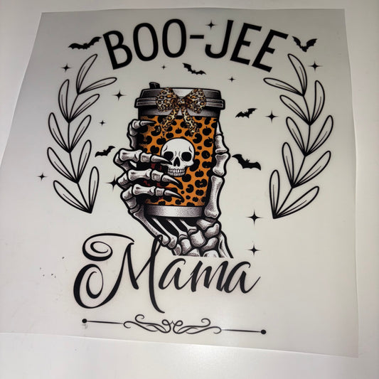 HALLOWEEN | Boo-Jee MANA Coffee SHIRT TRANSFER